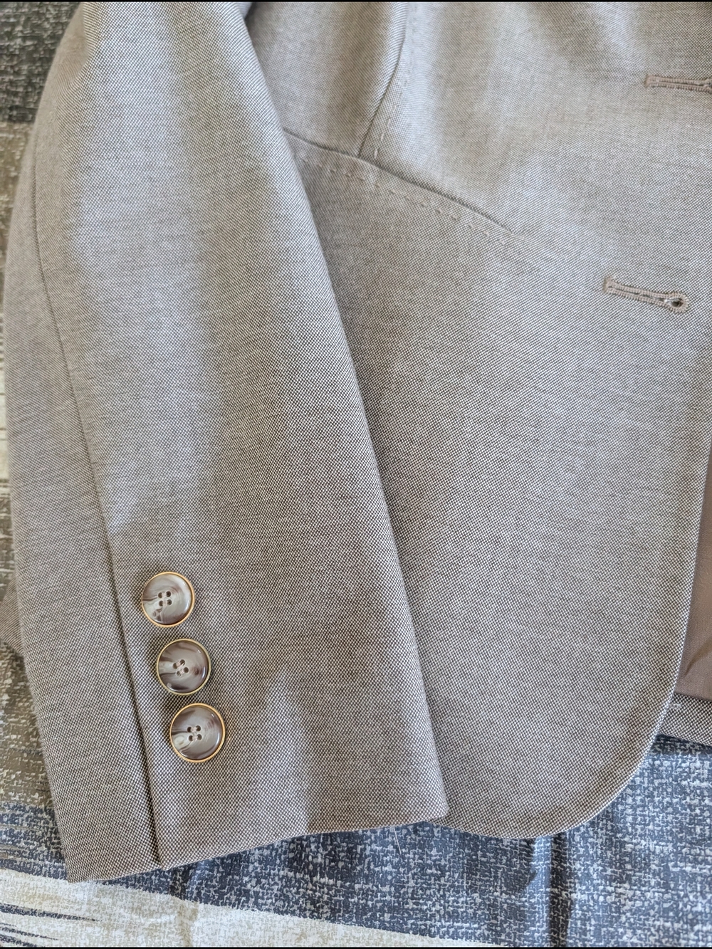 Antonio Melani Women's Taupe Tailored Blazer - Picture 2 of 6
